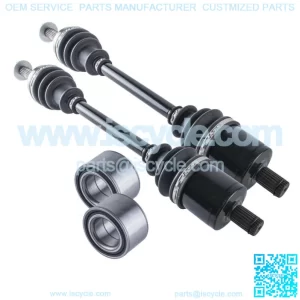 Polaris Ranger EV Ranger LSV front cv axles & wheel bearings set 2010 2011 -14
