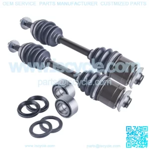 Arctic Cat 400 500 front cv axles wheel bearings & seals set 1998 1999 - 2001