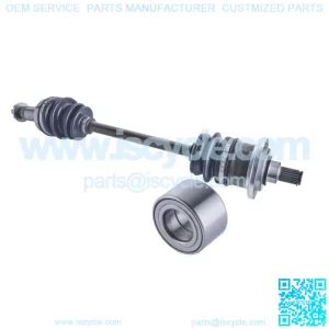 Arctic Cat 400 500 650 front left cv axle & wheel bearing 2005 only