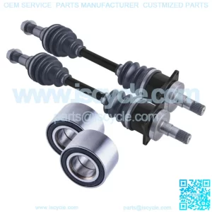Can Am Outlander front cv axles & wheel bearings set 650 800 1000 2006 - 2012