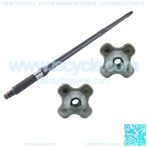Yamaha Rear wheel axle and hubs Kodiak 400 2000 2001 2002
