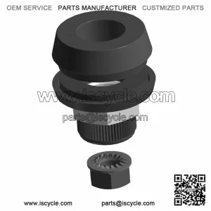 Polaris K-HRDWR,MAIN SHAFT,WIPER G2,  OEM Part 2208225, Qty 1