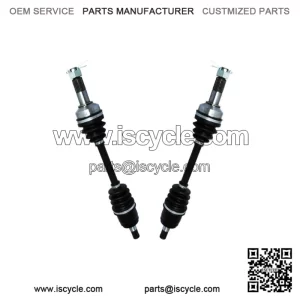 Front CV Axle Shafts Pair 2 for 2015-2019 Honda TRX420FM1 FourTrax Rancher 4x4 (For: Honda)