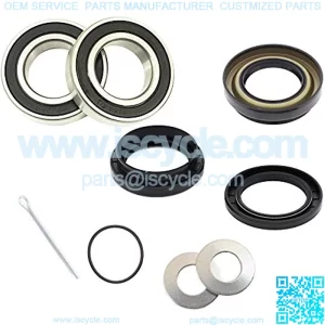 Front Wheel Bearings and Seals Kit for Suzuki LTF300F LTF300F King Quad 1999 to 2002