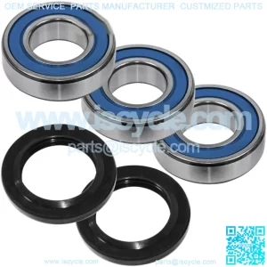 Rear Wheel Ball Bearings Seals Kit for Suzuki RM125 2000-2008