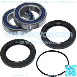 Rear Wheel Ball Bearings Seals Kit for Yamaha Warrior 350 YFM350 1997-2004