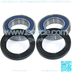 Rear Wheel Ball Bearings Seals Kit for Yamaha Tri-Z 250 Ytz250 1985 1986