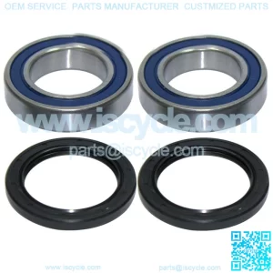 Right Rear Wheel Ball Bearings Seals Kit for Suzuki LT-Z400 Quadsport 2003-2007
