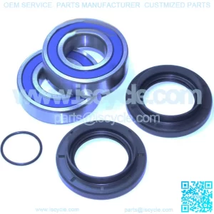 Rear Wheel Ball Bearings Seals Kit for Yamaha Rhino 660 YXR660 2004-2007