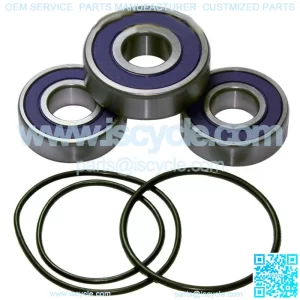 Rear Wheel Ball Bearings Seals Kit for Yamaha XV750 Virago 750 1988-1997