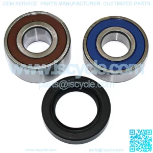 Rear Wheel Ball Bearings Seals Kit for Honda VT1100C2 Shadow Sabre 1995-2007