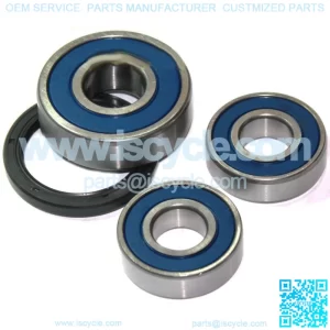 Rear Wheel Ball Bearings Seals Kit for Yamaha XT600 1984-1989