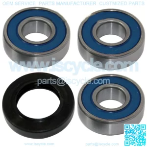 Rear Wheel Ball Bearings Seals Kit for Yamaha XT125 XT200 1982 1983