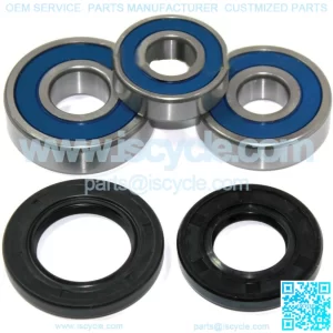 Rear Wheel Ball Bearings Seals Kit for Yamaha FJ600 1984 1985