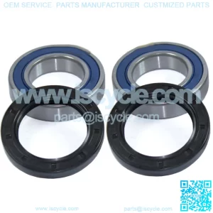 Rear Wheel Ball Bearings Seals Kit for Yamaha Banshee 350 YFZ350 Le Se 2003-06