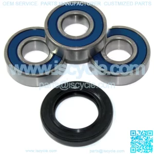 Rear Wheel Ball Bearings Seals Kit for Yamaha Big Wheel 350 Bw350 1987 1988
