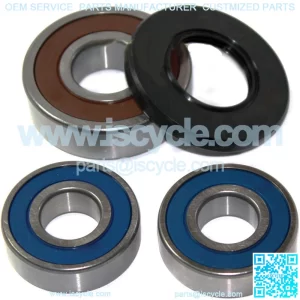 Rear Wheel Ball Bearings Seals Kit for Suzuki GS750 GS750E 1977-1983
