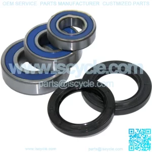 Rear Wheel Ball Bearings Seals Kit for Yamaha FZ8 2011 2012 2013