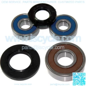 Rear Wheel Ball Bearings Seals Kit for Yamaha FZR1000 Genesis 1987 1988