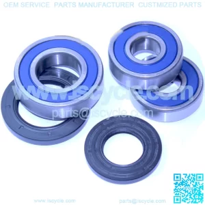Rear Wheel Ball Bearings Seals Kit for Kawasaki ZR1100 Zephyr 1992-1995