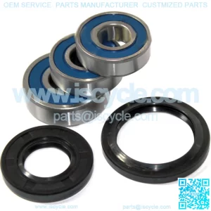 Rear Wheel Ball Bearings Seals Kit for Yamaha FZ700 1987 FZ750 1986 1988