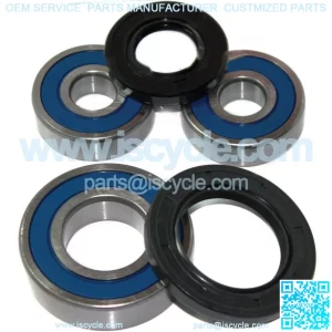 Rear Wheel Ball Bearings Seals Kit for Yamaha FZ6R 2009-2015