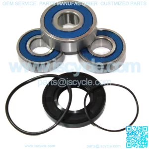 Rear Wheel Ball Bearings Seals Kit for Yamaha XJ750R Seca 1981 1982 1983