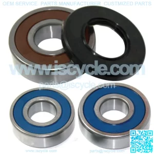 Rear Wheel Ball Bearings Seals Kit for Suzuki GT750 Lemans 1976 1977