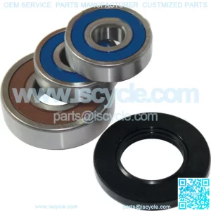 Rear Wheel Ball Bearings Seals Kit for Suzuki GS550 GS550E GS700E GS750E