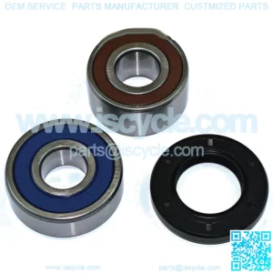 Rear Wheel Ball Bearings Seals Kit for Honda VTX1800 2002-2008