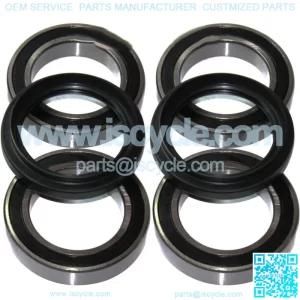 Rear Wheel Ball Bearing And Seals Kit for Yamaha YFZ450 YFZ450S 2004 2005