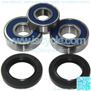 Rear Wheel Ball Bearings Seals Kit for Honda CBR250R CBR250R Abs 2011 2012 2013