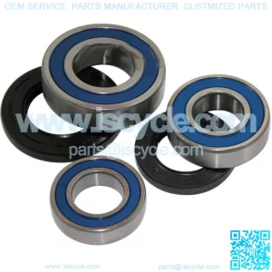 Rear Wheel Ball Bearings Seals Kit for Suzuki GSX-R750 GSXR750 2011-2014