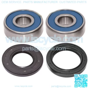 Front Wheel Ball Bearing And Seals Kit for Kawasaki VN1500 Vulcan 1500 1996-99
