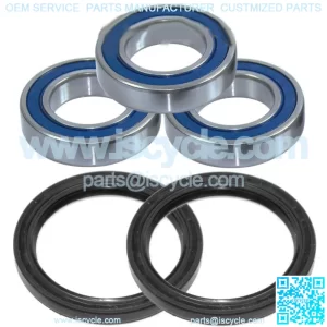 Rear Wheel Ball Bearing And Seals Kit for Suzuki LT-Z400 Quadsport Z400 2012-14