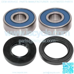 Front Wheel Ball Bearing And Seals Kit for Kawasaki KZ400 KZ440D KZ550A Ltd