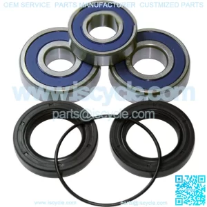 Rear Wheel Ball Bearings Seals Kit for Honda CBR250R CBR250R Abs 2011 12 2013