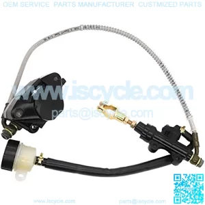 Rear Foot Disc Brake Master Cylinder caliper Assembly for 150cc 200cc 250cc Chinese Taotao ATV Quad