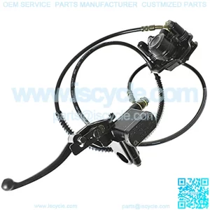 Left Brake Master Cylinder Caliper Assembly ATV Rear Replacement for 90cc 110cc 125cc Chinese