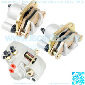 Front And Rear Brake Caliper W/ Pad For Polaris Scrambler 400 1998 1999 2000