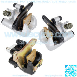 Front and Rear Brake Caliper W/ Pads for Honda TRX400EX Sportrax 400 2X4 1999-04