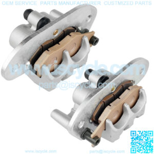 Rear Left Right Brake Caliper W/Pads for Yamaha Rhino 700 YXR700 4X4 2008-2013