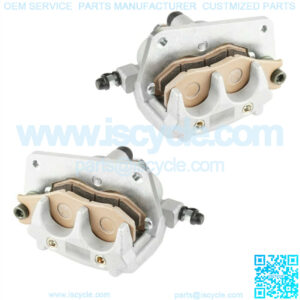 Front Left Right Brake Caliper w/ Pad for Yamaha Raptor 700 700R YFM700R 2006-21