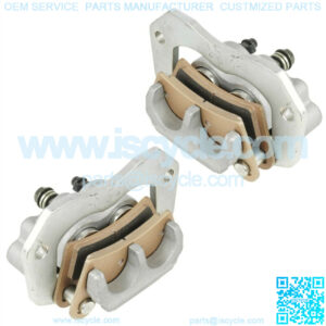 Rear Left Right Brake Caliper w/ Pads for Polaris General XP 4 1000 2016 - 2021