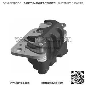 Polaris Ranger Brake Caliper Assembly, Left, 1.375 in,  OEM Part 1912123, Qty 1