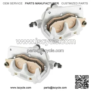 Front Left Right Brake Caliper w/ Pad for Yamaha Raptor 700 700R YFM700R 2006-24 (For: Yamaha Raptor 700)