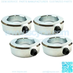 01102-075-4PC 4-Pcs Set Screw Shaft Collar, Zinc Plated Steel, 3/4" Bore Corrosion Resistant .5625" Width.75 Carbon Steel (Pack of 4)