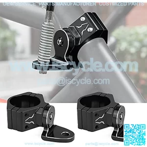 2 PCS Heavy Duty Adjustable UTV Flag Mount Whip Light Mount for 1.75 to 2 inch Roll Bar Compatible with Polaris RZR 900 1000 XP Pro Turbo Can Am Maverick Commander