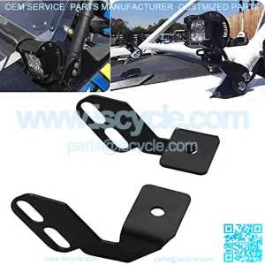 Front Side Pillar Roll Cage Light Pod Mounting Brackets Compatible with 2008-2021 Kawasaki Teryx Teryx4 750 800