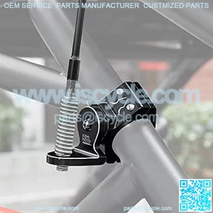 1 PCS Heavy Duty Adjustable UTV Flag Mount Whip Light Mount for 1.75 to 2 inch Roll Bar Compatible with Polaris RZR Compatible with Can Am Commander Compatible with Talon 1000